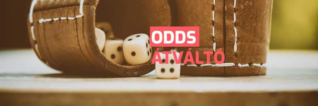 Odds átváltó - Online odds konvertáló